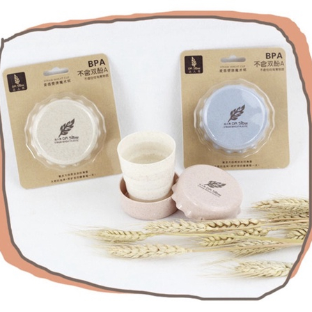 Ly Gấp Gọn Lúa Mạch Du Lịch