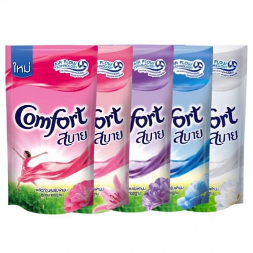 COMBO 5 GÓI NƯỚC XẢ VẢI COMFORT THÁI LAN 580ML