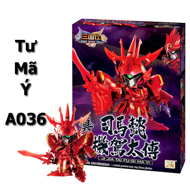 Đồ Chơi Lắp Ráp Mô Hình New4all Gundam Nhân Vật Tướng Tam Quốc Diễn Nghĩa - Quan Vũ