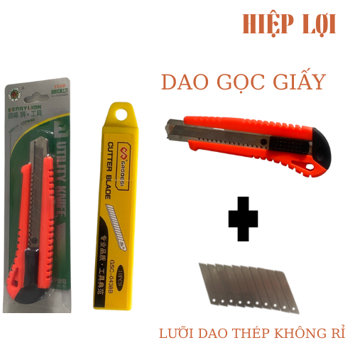 Dao rọc giấy và Hộp lưỡi dao rọc giấy