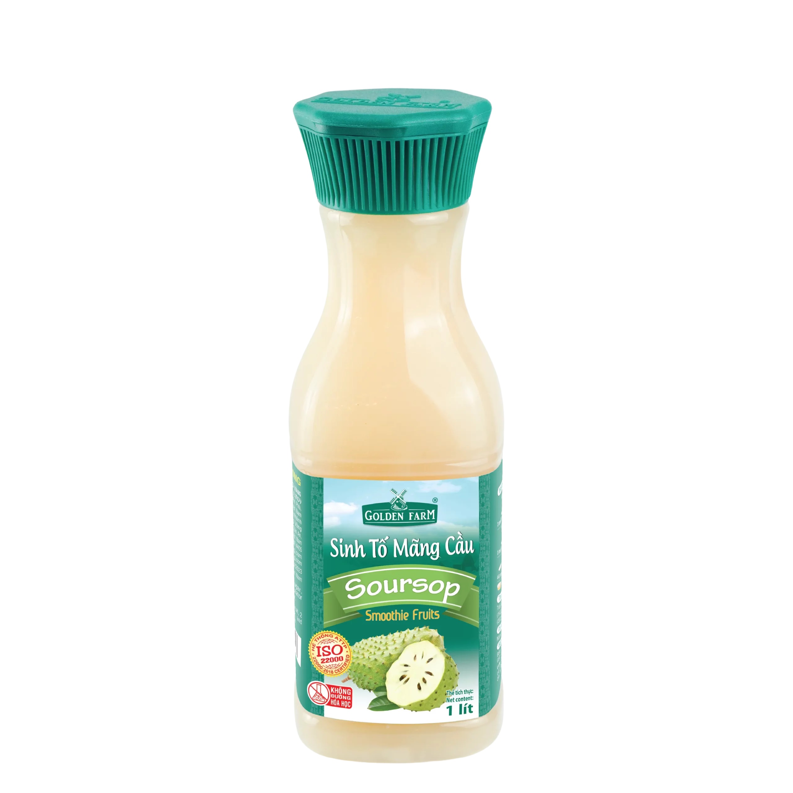 Sinh tố / MỨT golden farm MÃNG CẦU - chai 1 lít (1.2 kg)