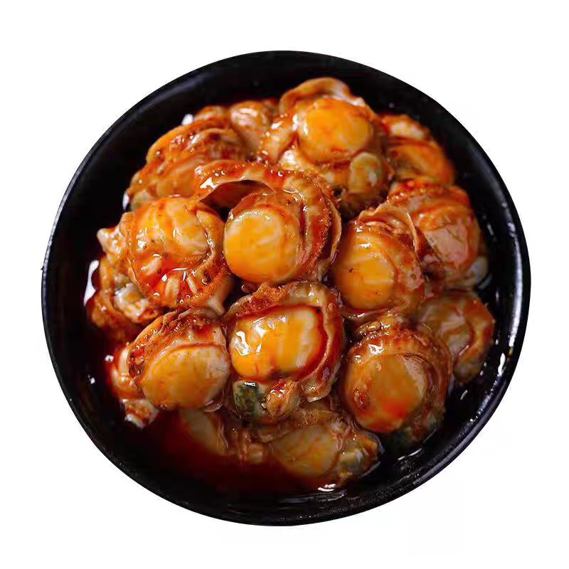 Sò điệp sốt cay đóng hộp 100g