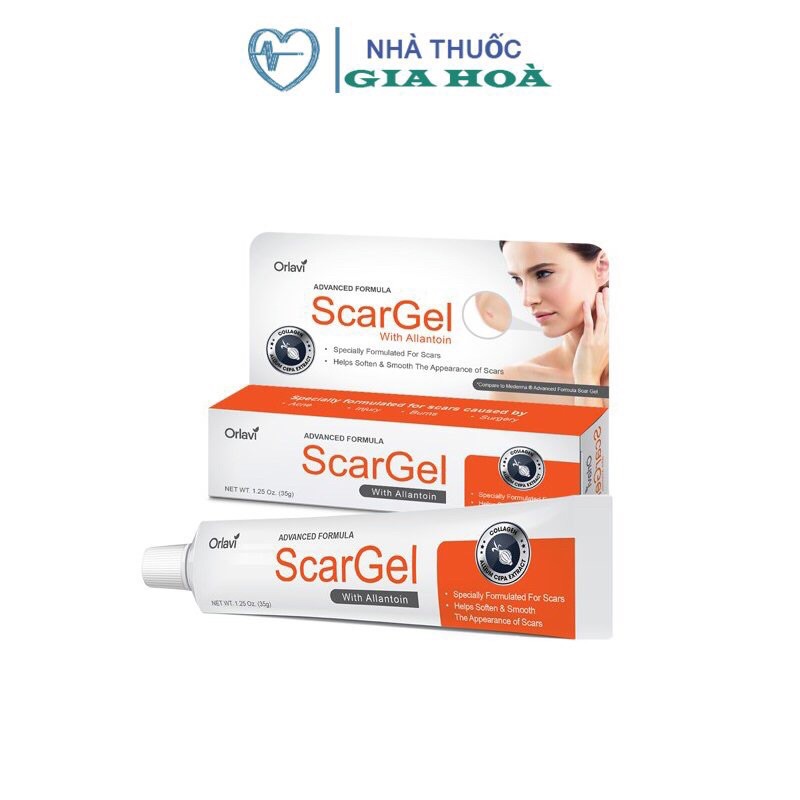 Orlavi scargel - gel làm mờ sẹo