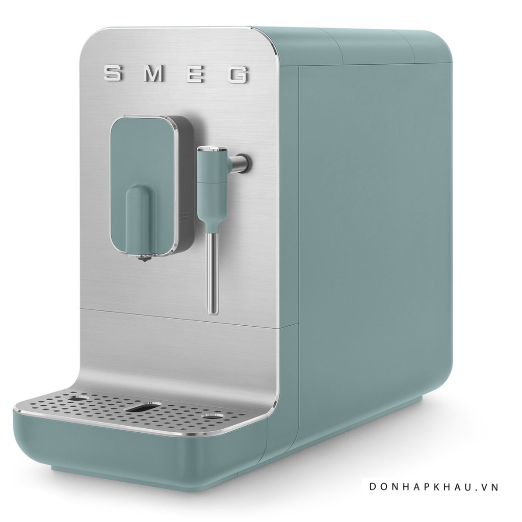 BCC02 Máy Pha Cà Phê Espresso Smeg BCC02EGMEU, Emerald Green, Thermoblock, 19 Bar