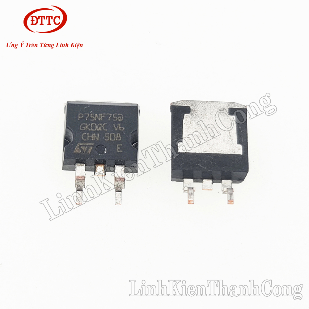 P75nf75 75nf75 mosfet n-ch 75a 75v to263