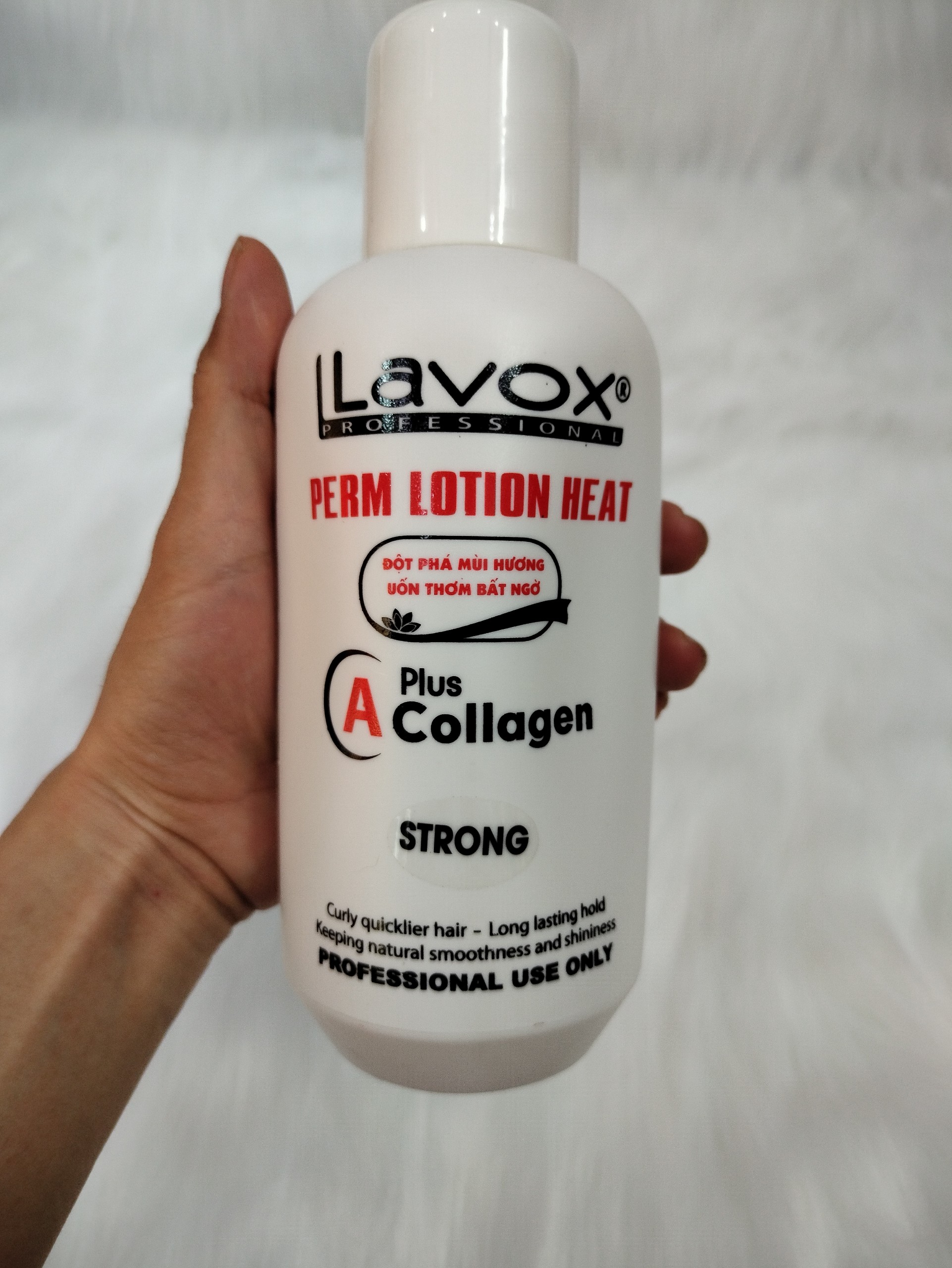 Kem uốn nóng Lavox, chai A 500ml