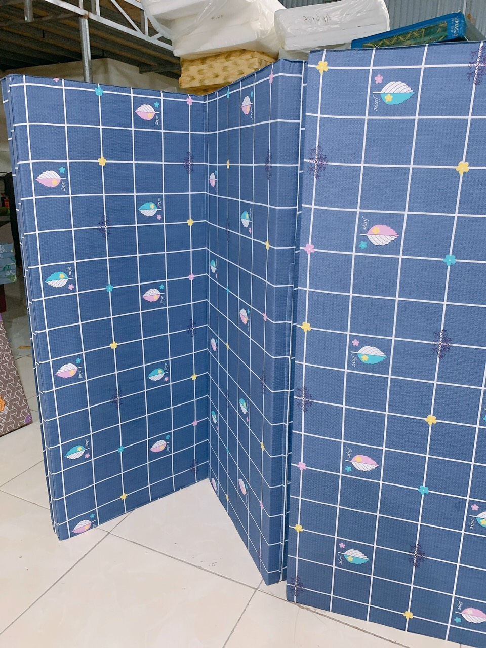 Đệm ngủ ,đệm bông ép HanViko 1m6x2m