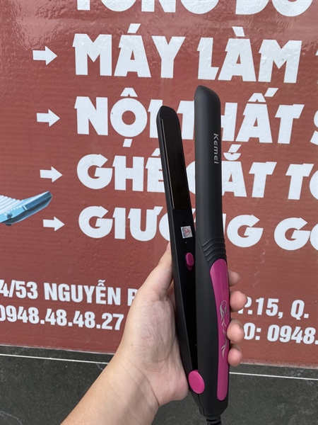 Máy duỗi tóc Kemei 328 ( bản trung )