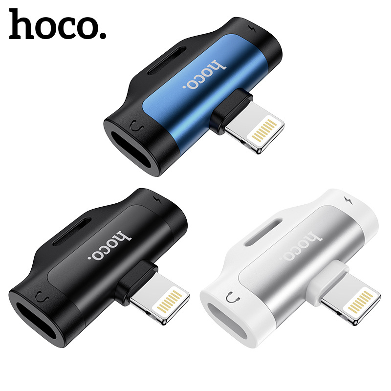 Bộ chuyển đổi Hoco LS31 từ lightning sang 2 cổng lightning
