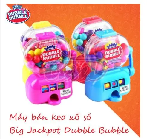 Máy bán kẹo xổ số Big Jackpot Dubble Bubble 1 chiếc