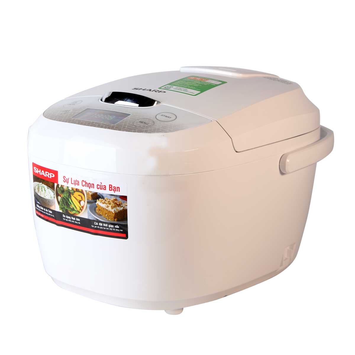 Nồi cơm điện tử Sharp KS-COM186EV 1.8 lít ( màu ngẫu nhiên)