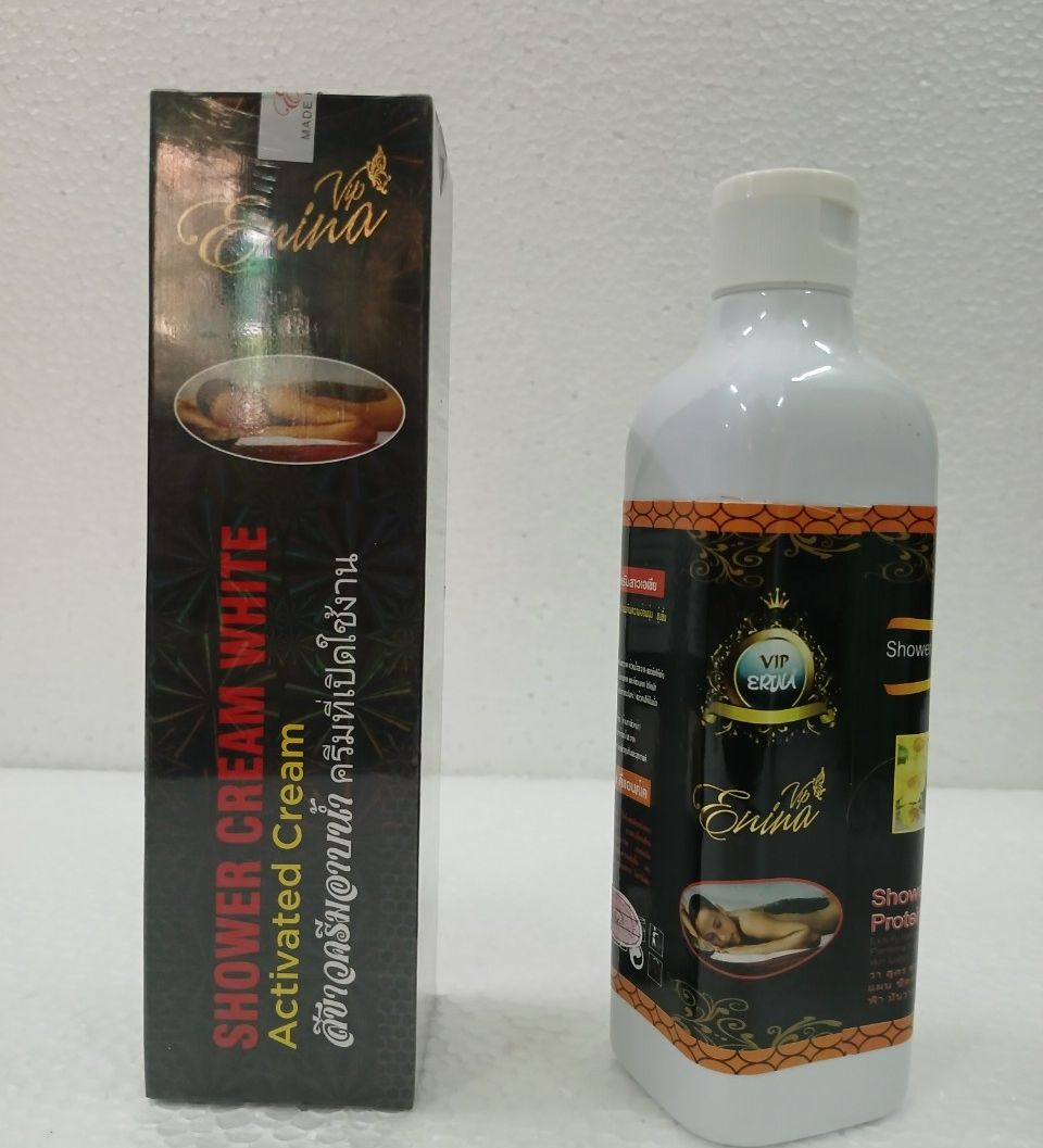 Sữa tắm trắng Erina thiên nhiên Tảo Xoắn Biển &  Bùn Khoán 300ml – Thái Lan