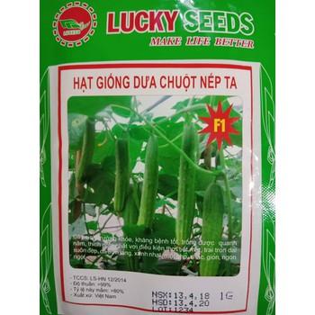 Hạt giống dưa chuột nếp ta F1 -1gr