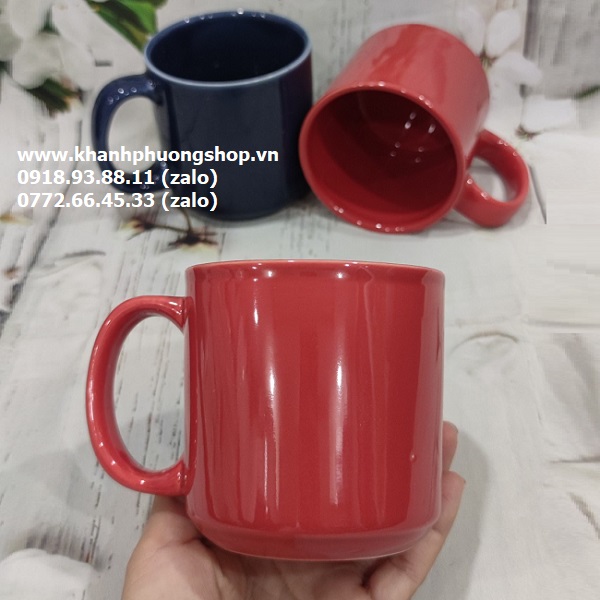 ly sứ nhiều màu - cốc sứ nhiều màu