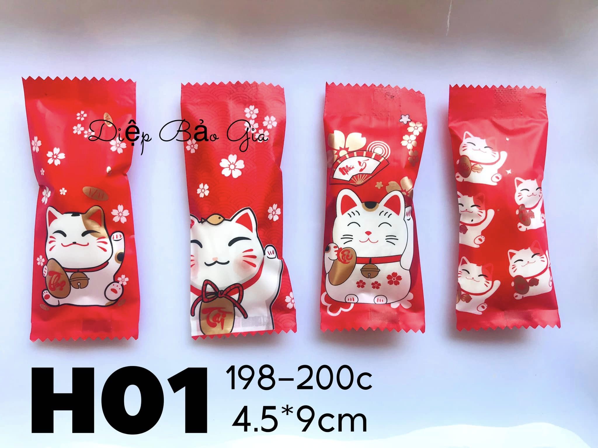 Túi đựng kẹo nougat H01 (190-200c)