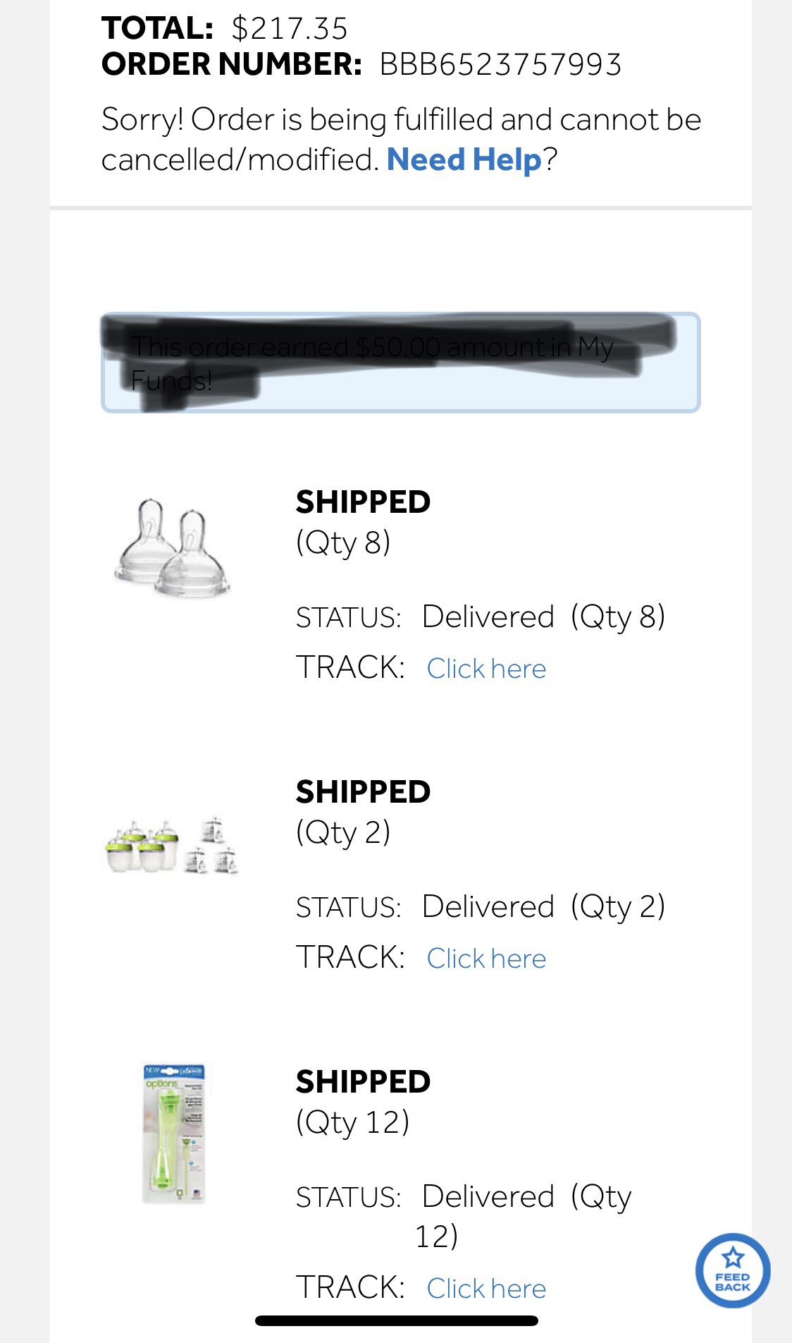 [HCM]Set 3 ty thay thế bình Medela (hàng Mỹ)