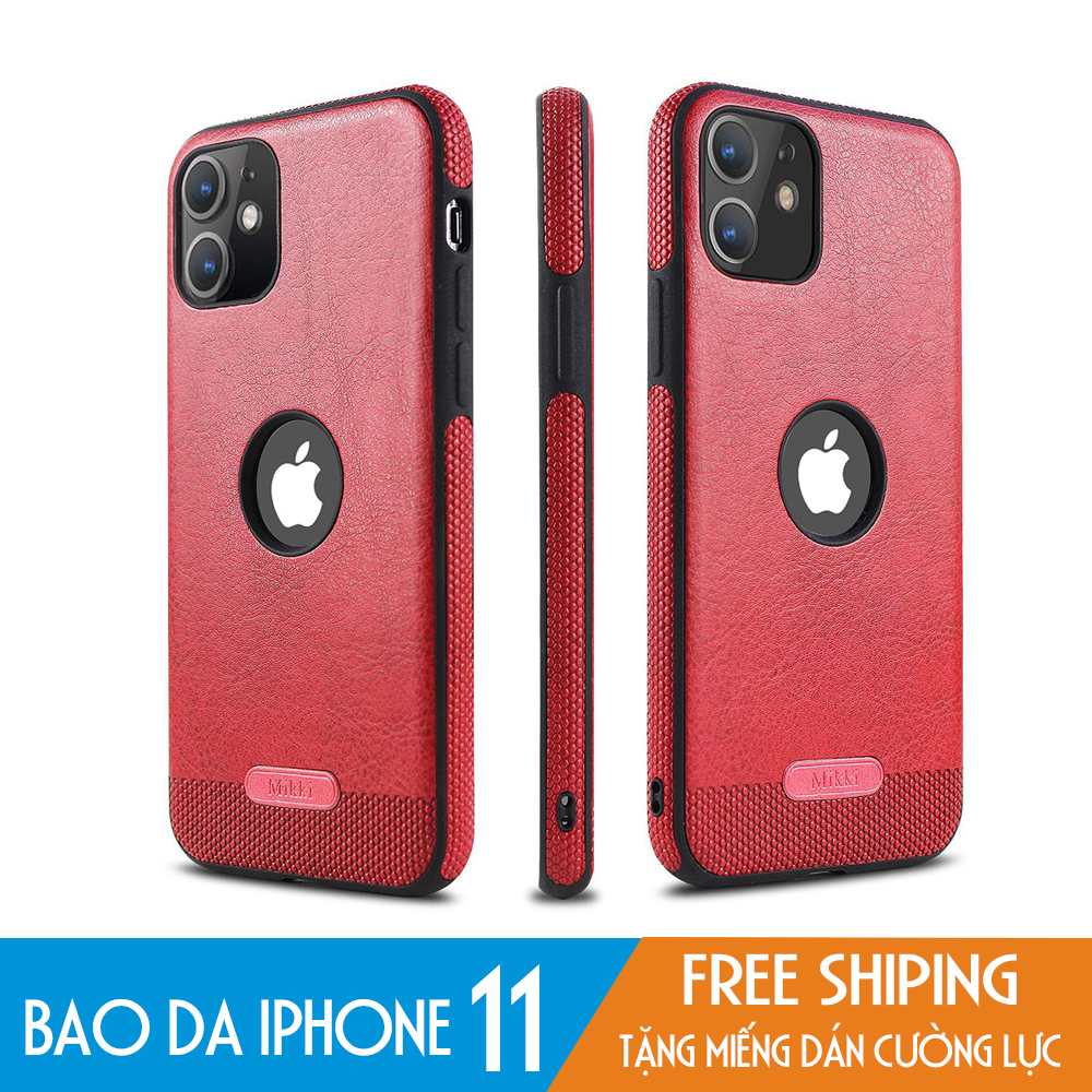 Ốp lưng iPhone 11, 11Pro, 11Pro Max hiện logo mặt lưng cao cấp
