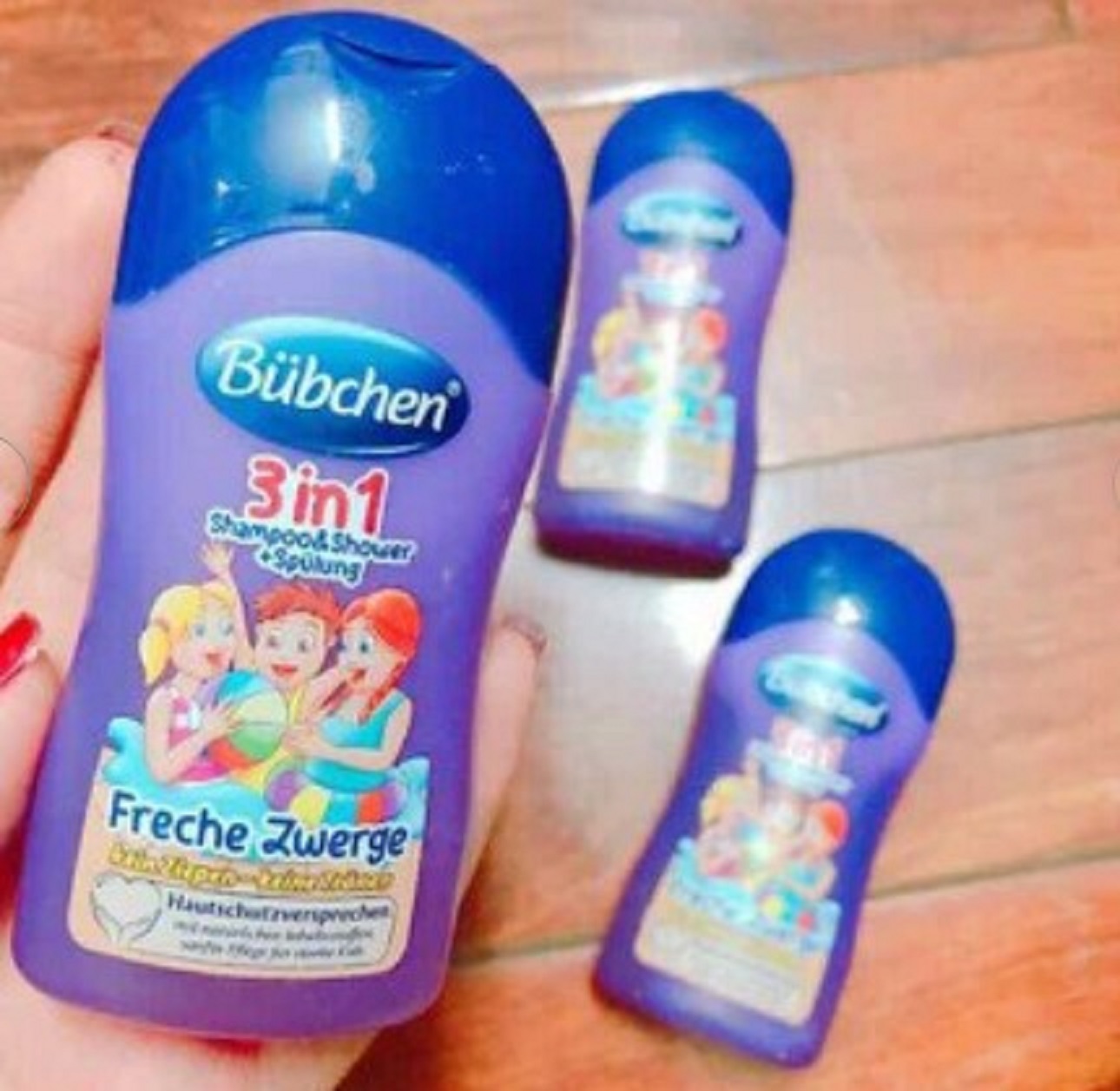 Sữa tắm-gội-xả Bubchen Mini-50ml --Đức