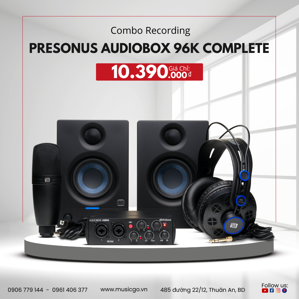 PreSonus AudioBox 96K Complete