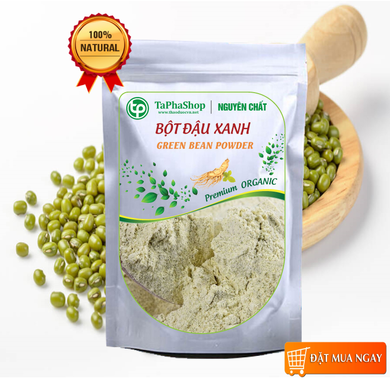 Bột đậu xanh nguyên chất Tấn Phát 100g