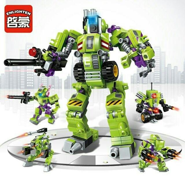Bộ lắp ráp Lego Enlighten xếp hình robot RÙA.