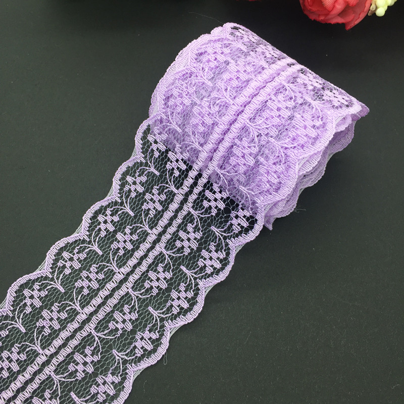 Ruy băng ren màu  (bản rộng 4,2cm) - 05 mét