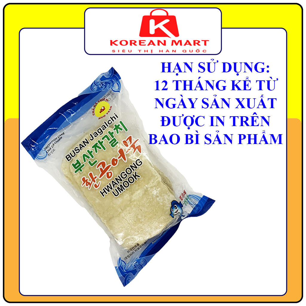 Chả cá liên doanh Hàn quốc gói 450 gồm 8 lát