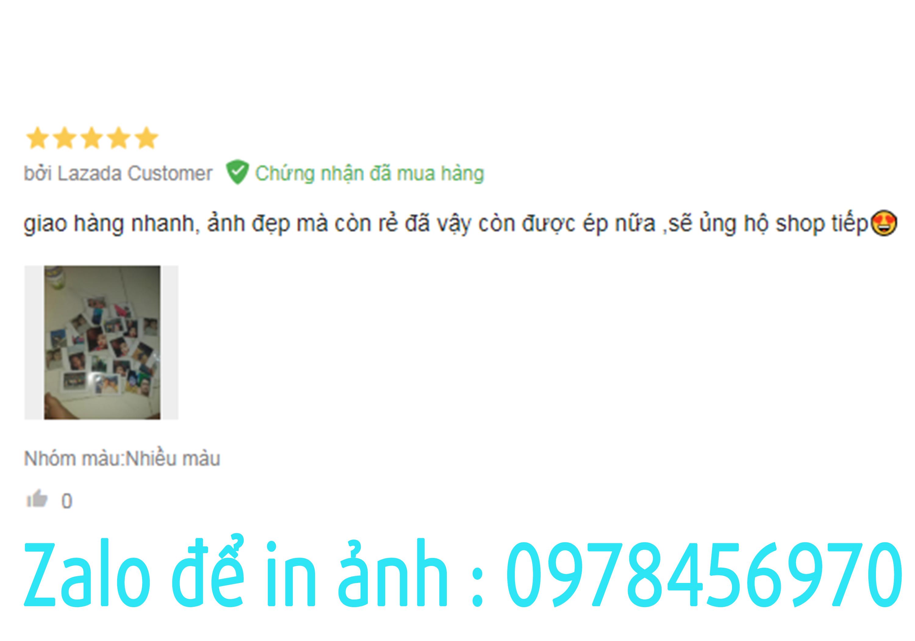 IN ẢNH GIÁ CHỈ 1K (Đã Ép Plastic)