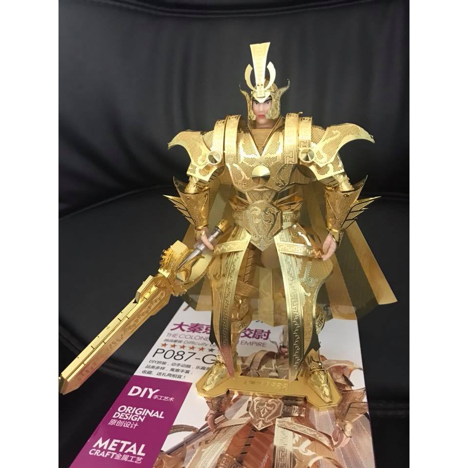 Mô hình 3D kim loại lắp ráp Piececool Triệu Tử Long [Chưa lắp]