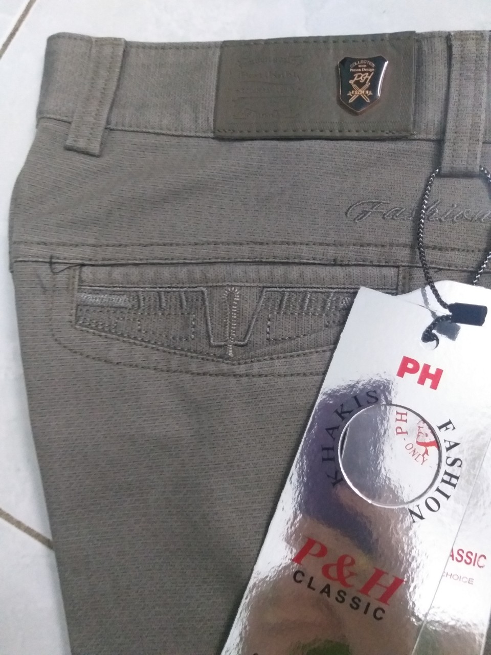 [HCM]Quần kaki trung niên cao cấp kk114