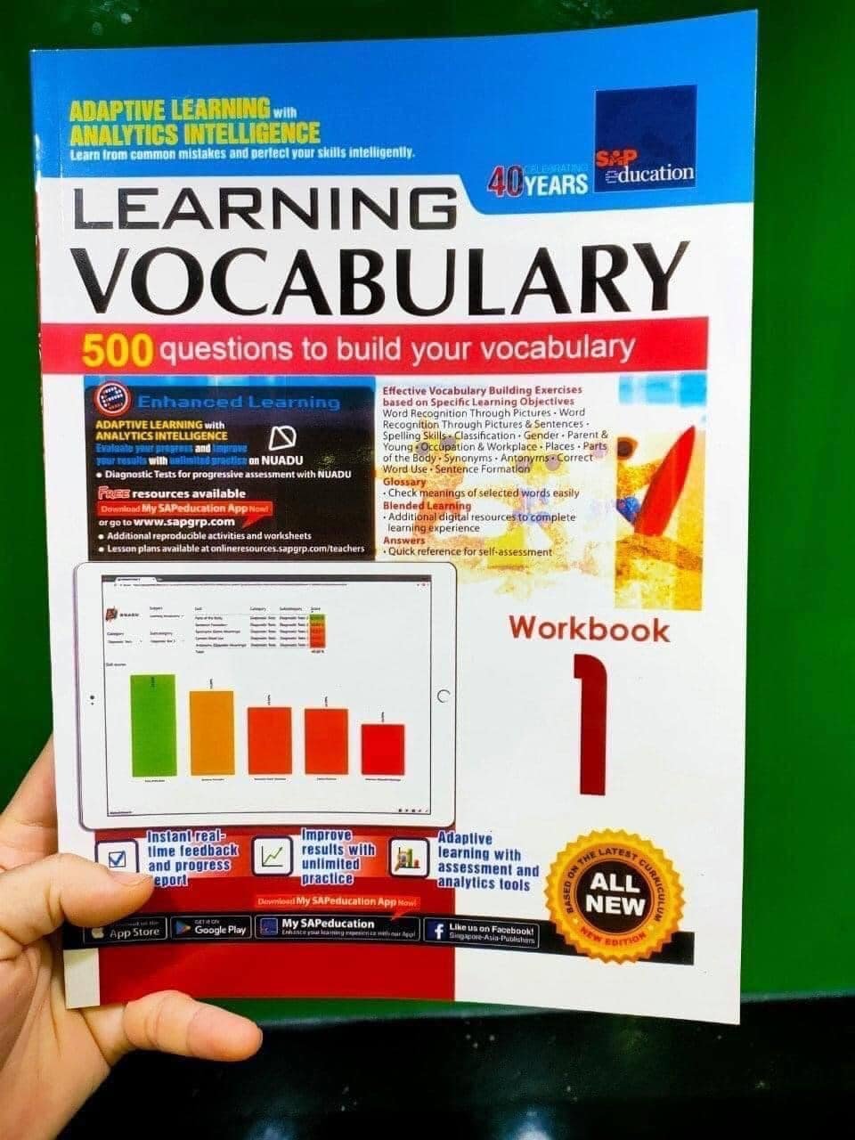 Sách Tiếng Anh Learning Vocabulary 1-6 (6 quyển)