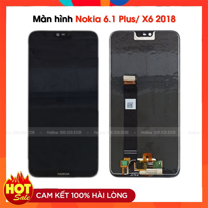 Màn hình nokia x6 / 6.1 plus zin - linh kiện màn hình zin bóc máy