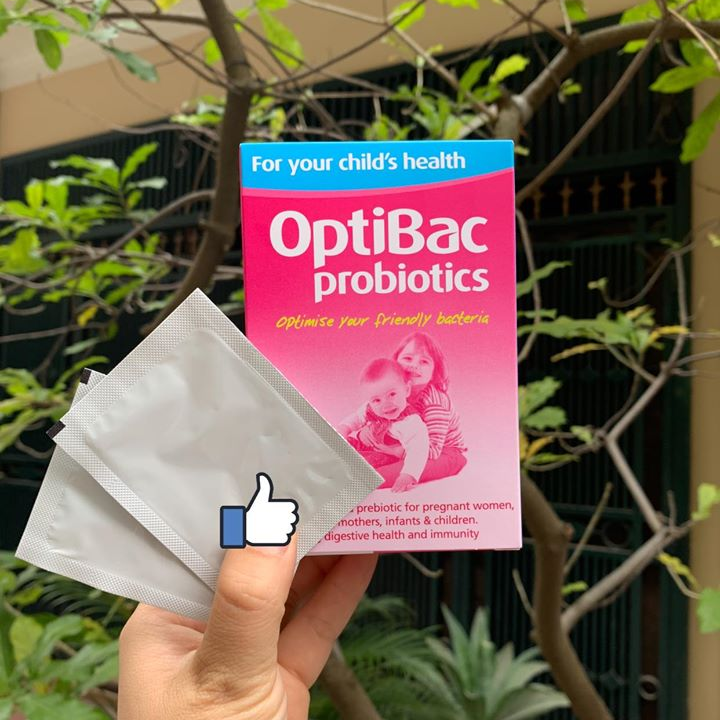 Men Vi Sinh Optibac Hồng Cho Trẻ Từ Sơ Sinh, Optibac Xanh Cho Bé Từ 1 Tuổi - Người Lớn