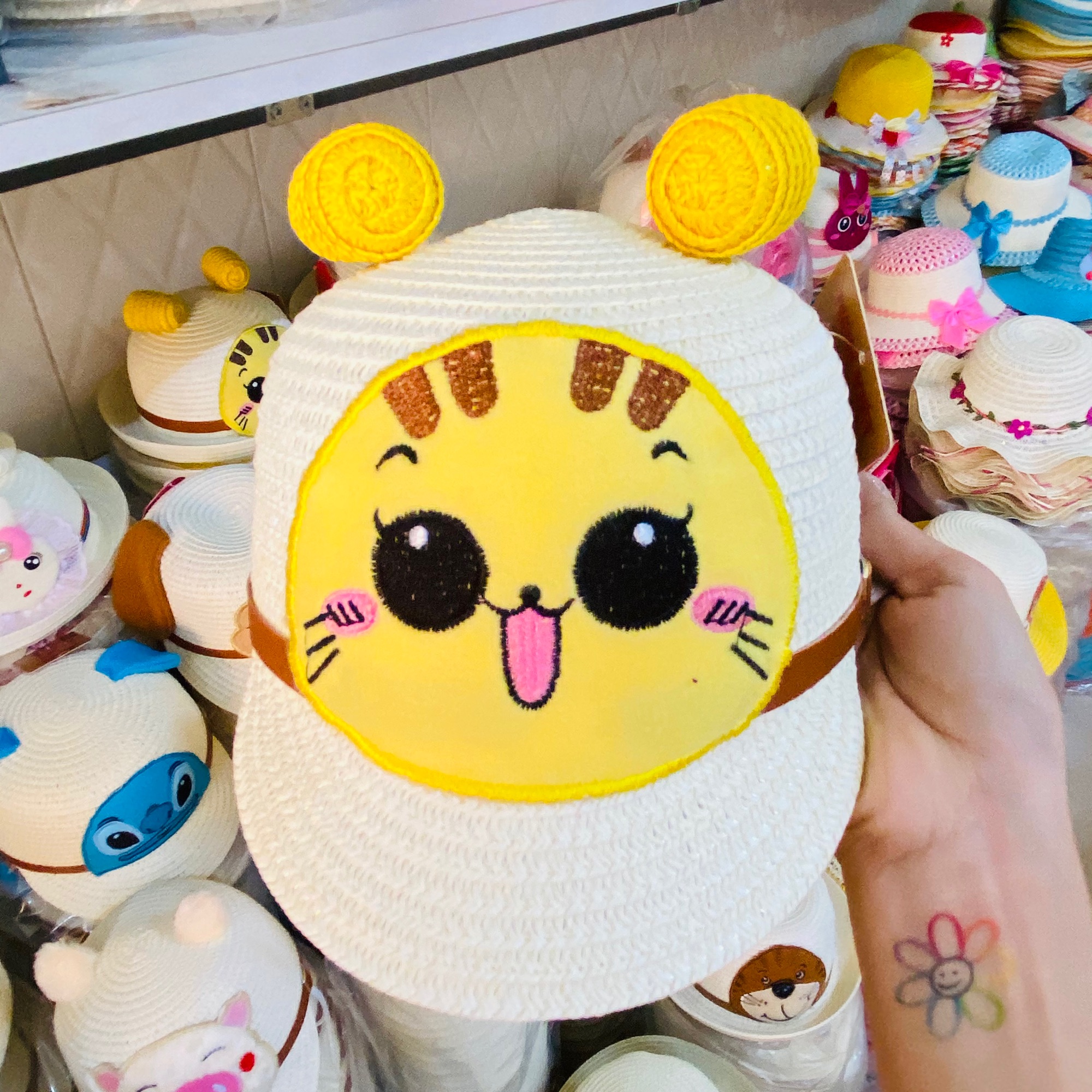 Nón kết cói cho bé trai bé gái nhiều mẫu cute