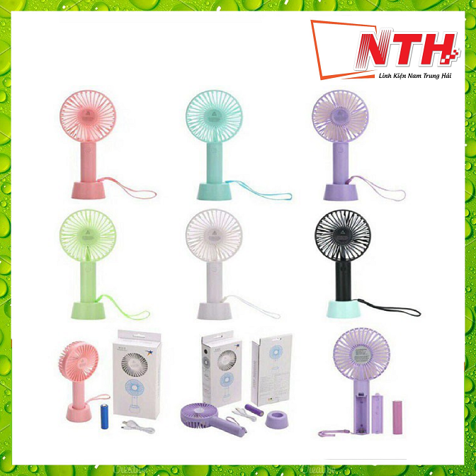 Quạt cầm tay có đế mini n9 cực mát