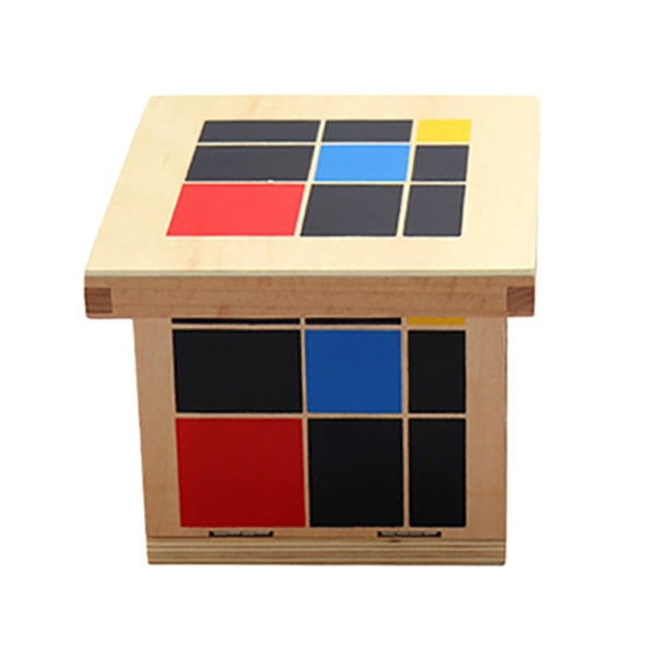 Early Learning Educational Toys Wooden Trinomial Square for Toddlers Preschool Training Learning Toys Great Gift
