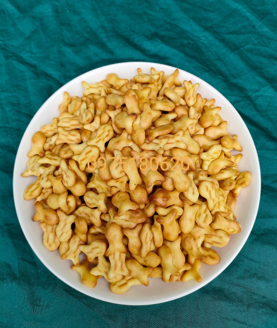 1Kg Bánh quy cá mặn ngọt thơm ngon - Đồ ăn vặt