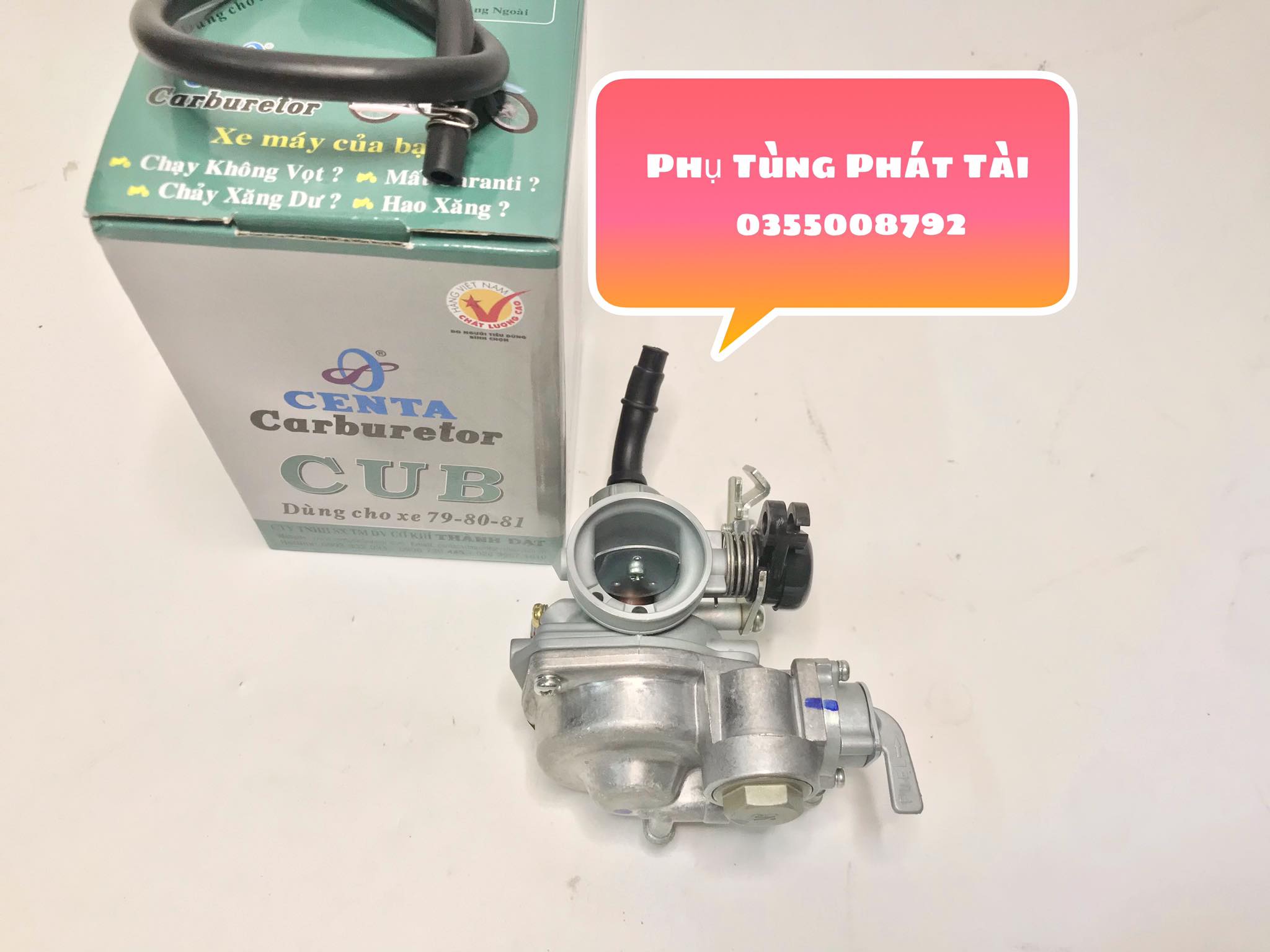 Bình xăng con cub 50 - cup 50 centa - thành đạt