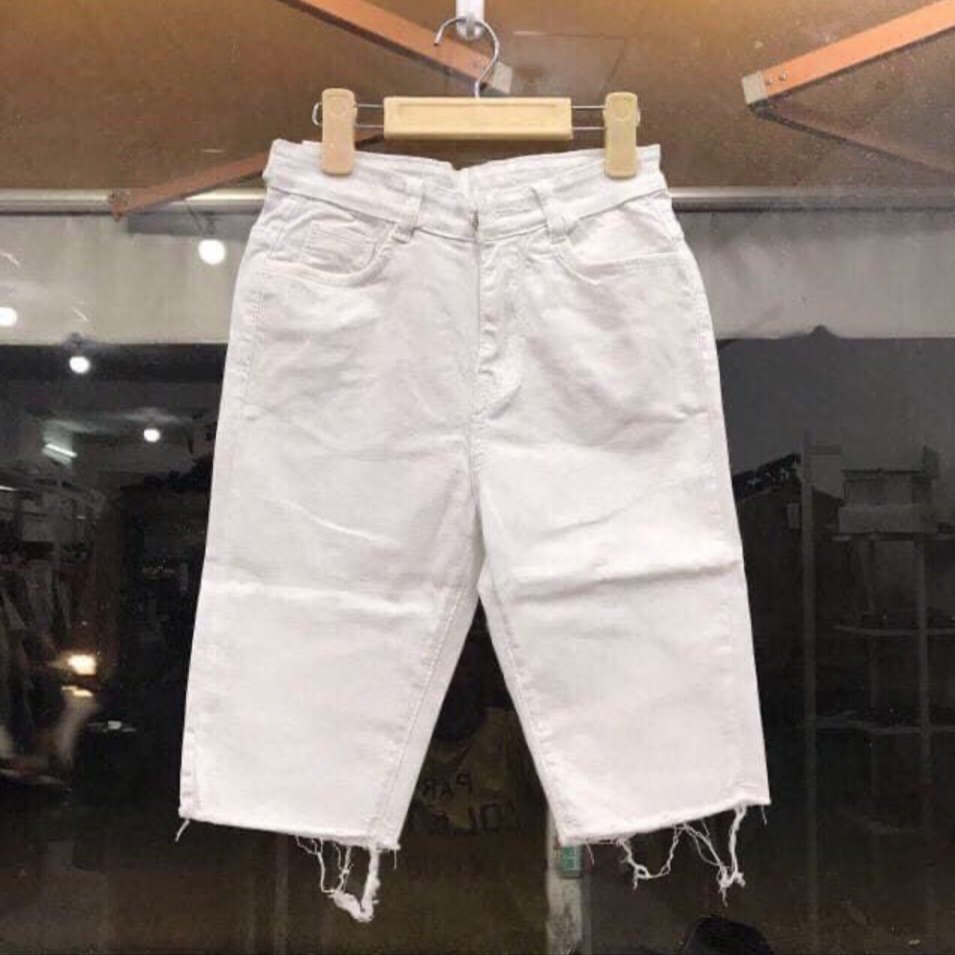 Quần Jeans Ngố thời thang nữ