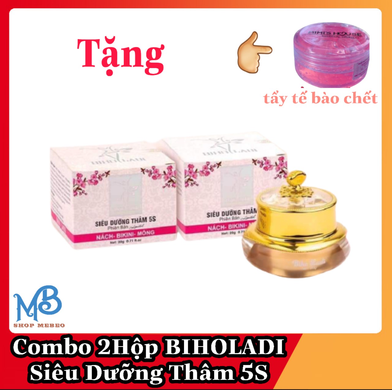 BIHO LADI SIÊU DƯỠNG THÂM 5S, [COMBO 2 HỘP] GIẢM 80K (TẶNG KÈM QUÀ)
