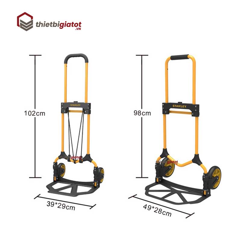 Xe đẩy hàng gấp gọn 2 bánh Stanley FT580/FT582/FT505