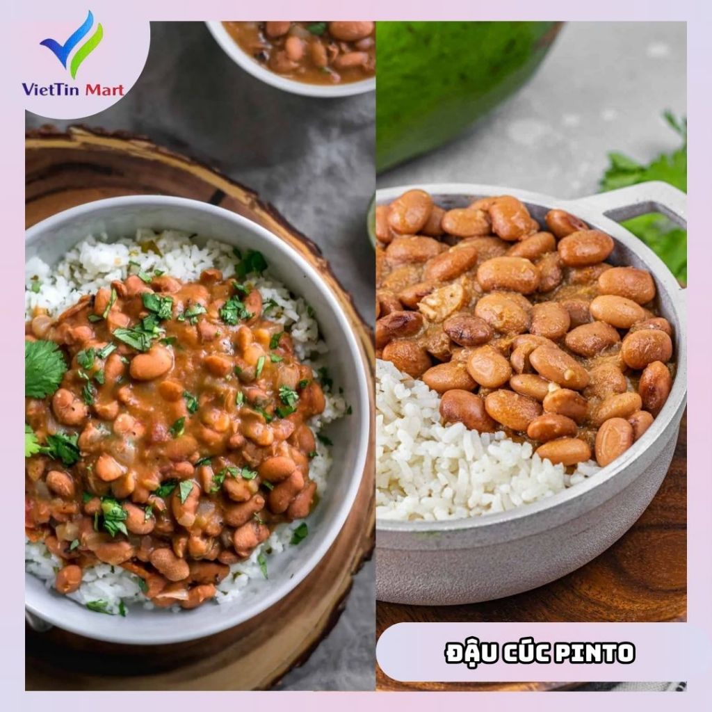 ĐẬU CÚC PINTO (hạt chưa chế biến) 1kg - Viettin Mart