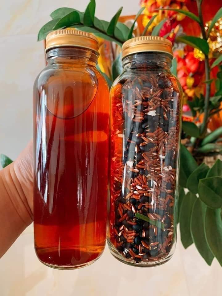 2 kí đậu đen rang với gạo lứt