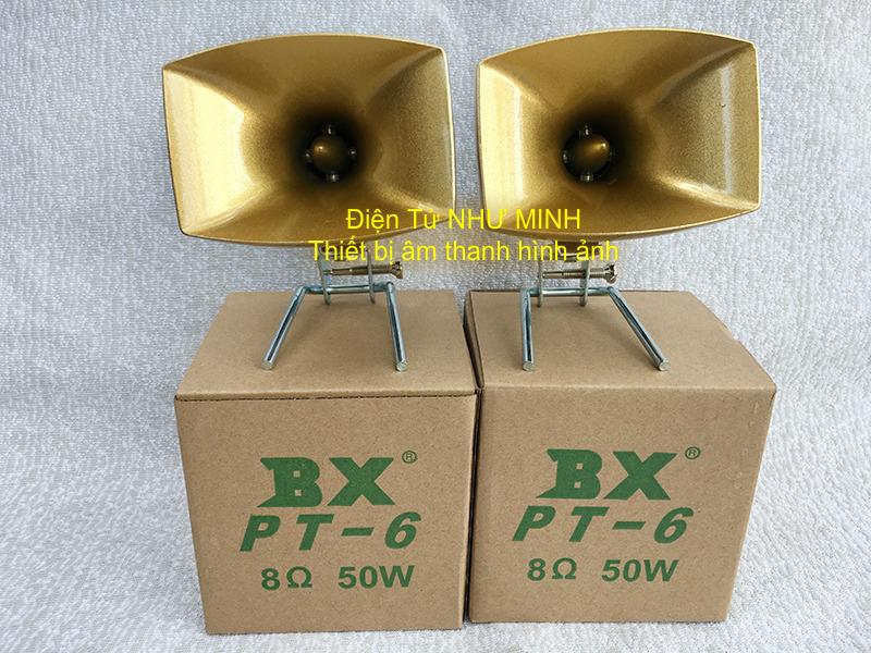 Trép Kèn Cao Cấp PT-6 / Siêu Treble Tweeter BX PT-6 Chất liệu nhôm đúc