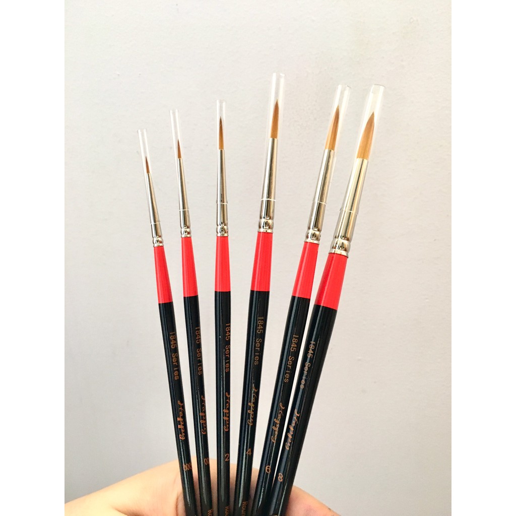 [Giao Hỏa Tốc] Cọ Vẽ Màu Nước Happy Round - 1845 Series
