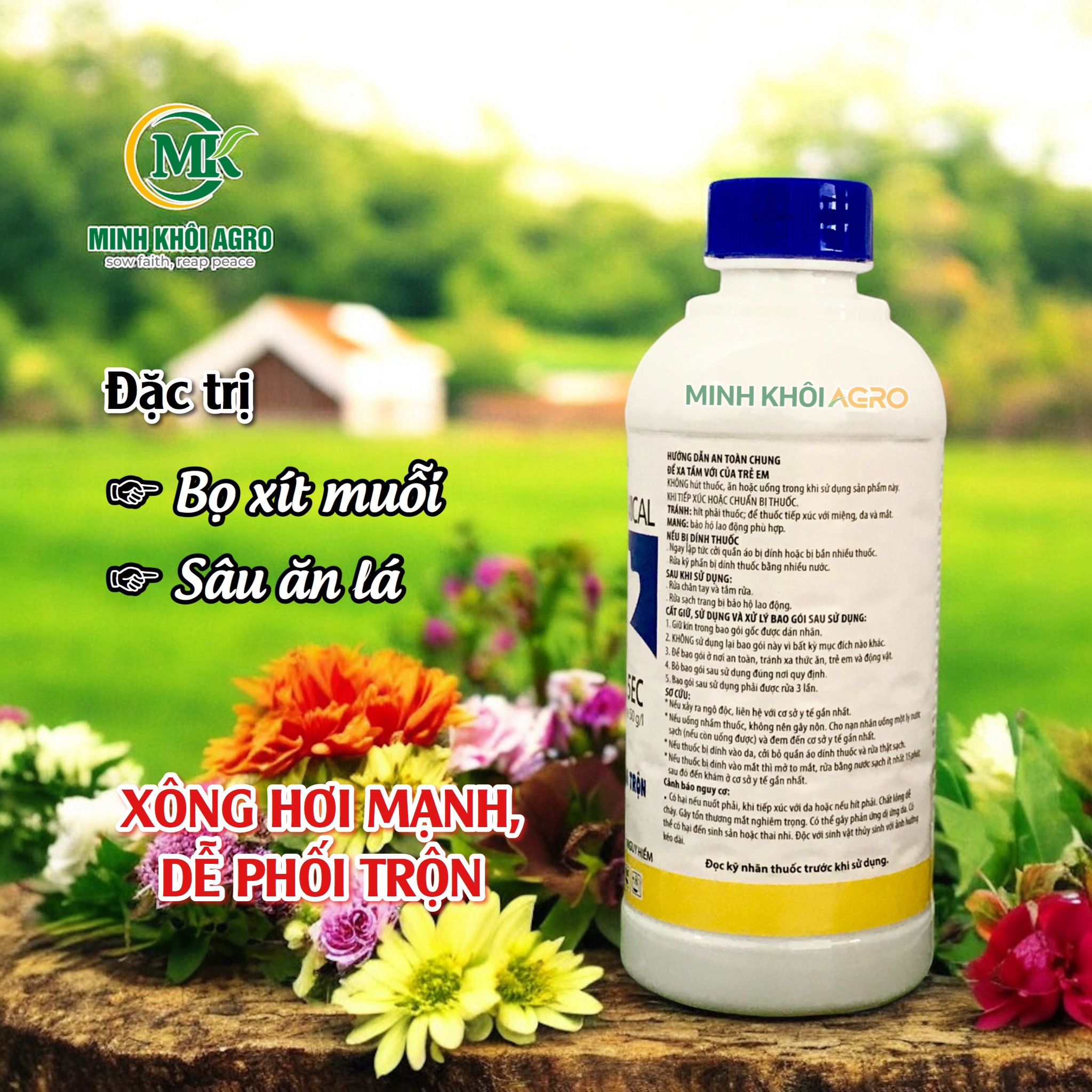 Thuốc trừ sâu Sumi Alpha 5EC - Chai 450ml (HÀNG CŨ)