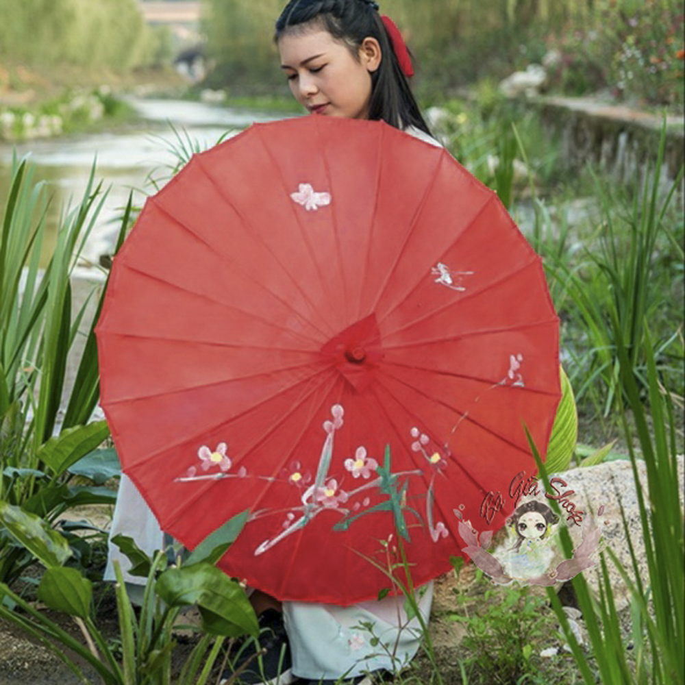 Dù ô cổ trang dù nhật dù chụp hình