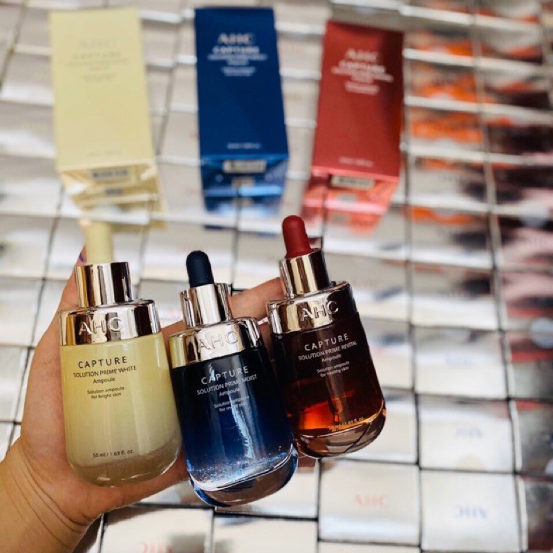 [Hàng Hãng Sale] Tinh Chất Serum Dưỡng Ẩm Trắng Da AHC Capture Solution Max Ampoule
