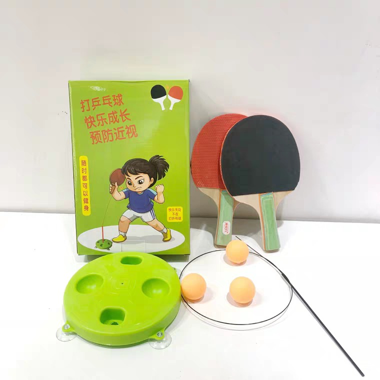Bóng bàn thể thảo luyện tập phản xạ cho bé