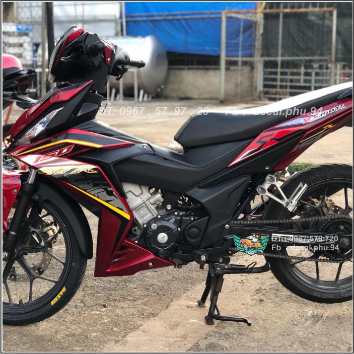 Tem rời Winner Đỏ đen mẫu mới 2020 (H)